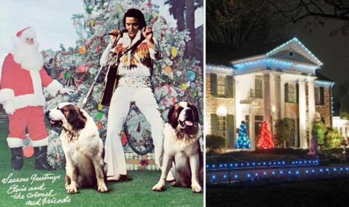 Elvis Presley’s Graceland shares how The King decorated home for Christmas and more WATCH 