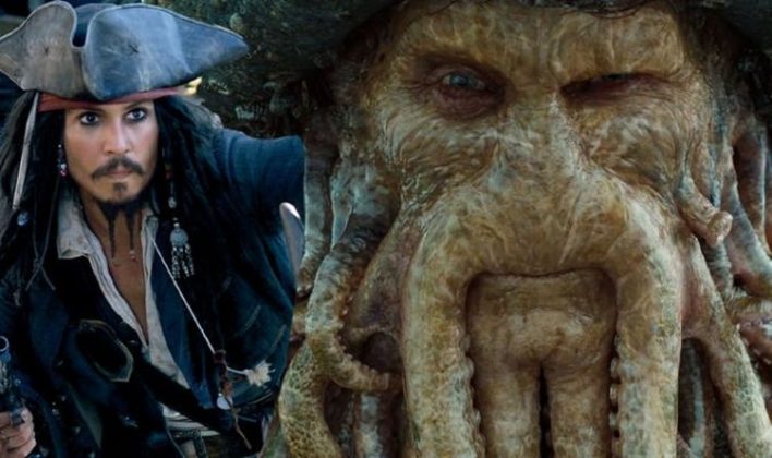 Johnny Depp Improvised Pivotal Pirates Of The Caribbean Davy Jones Scene Films Entertainment